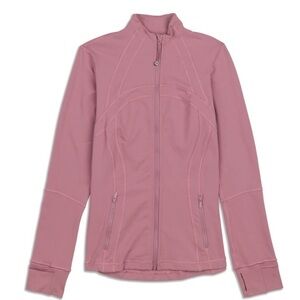 Lululemon Define Jacket Full-Zip Top Pink Mauve size  10